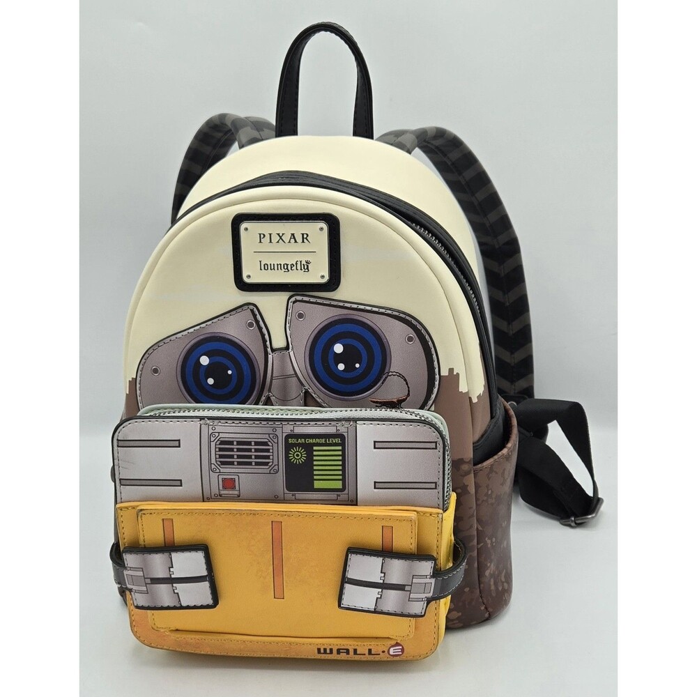Loungefly Mini Backpack Wall-e, Trash Cleanup REA… - image 1